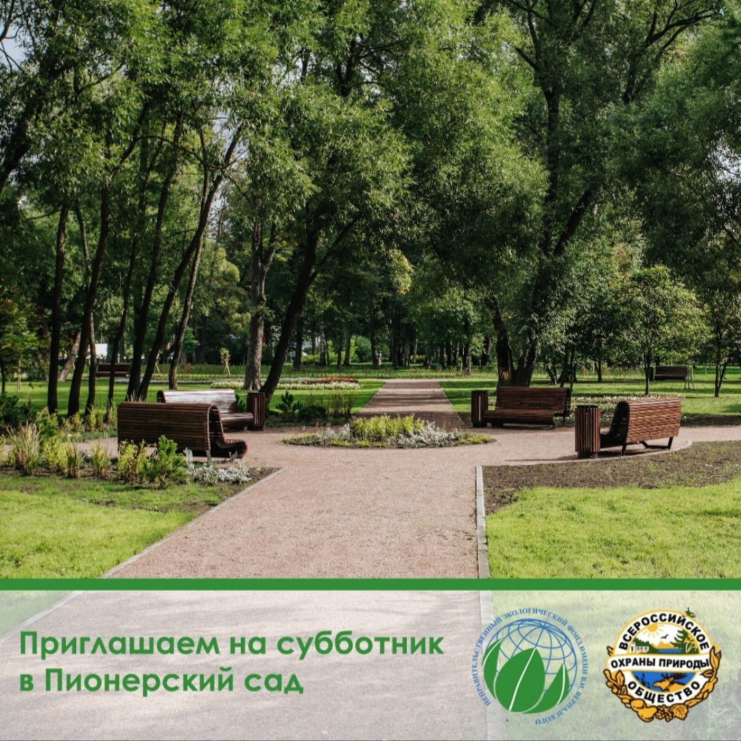 ВООП присоединяется к Зеленой Весне в Санкт-Петербурге