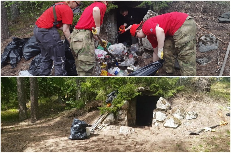 5,5 тонн мусора собрали в Выборгском заказнике волонтеры в рамках акции «ГЕН УБОРКИ»