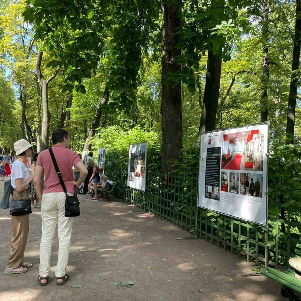 «Колтушские высоты»: экомаршруты Ленинградского отделения ВООП представлены на выставке в Летнем саду