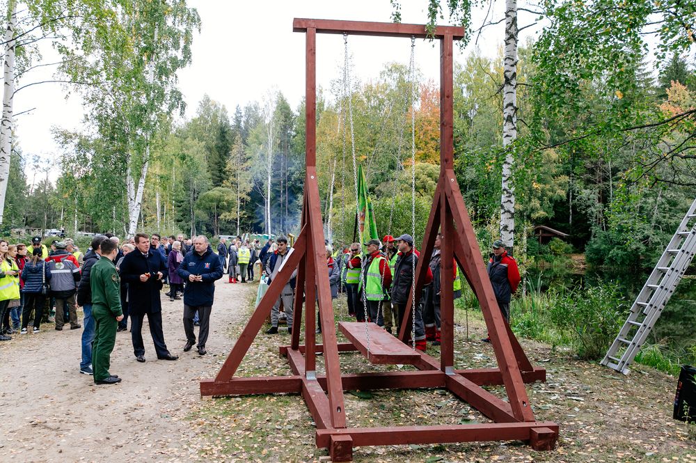 В Курортном лесопарке состоялся праздник, посвященный  Дню работников леса