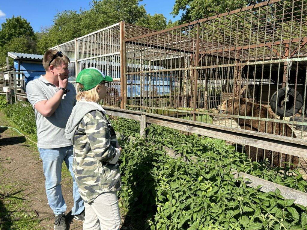 «74 экологические активности для 47 региона»: для подопечных «Велеса» передано 30 кг фруктов и около 1 тонны веточного корма