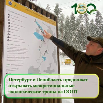Петербург и Ленобласть продолжат открывать межрегиональные экологические тропы на ООПТ