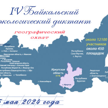 Приглашаем принять участие в IV Байкальском экологическом диктанте