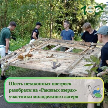 Итоги молодежного лагеря в заказнике «Раковые озера» впечатляют