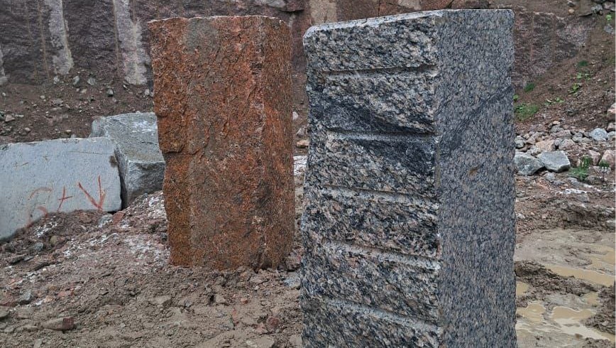 Геопарк «Саблинские водопады»: как выглядит коллекция гранитов?