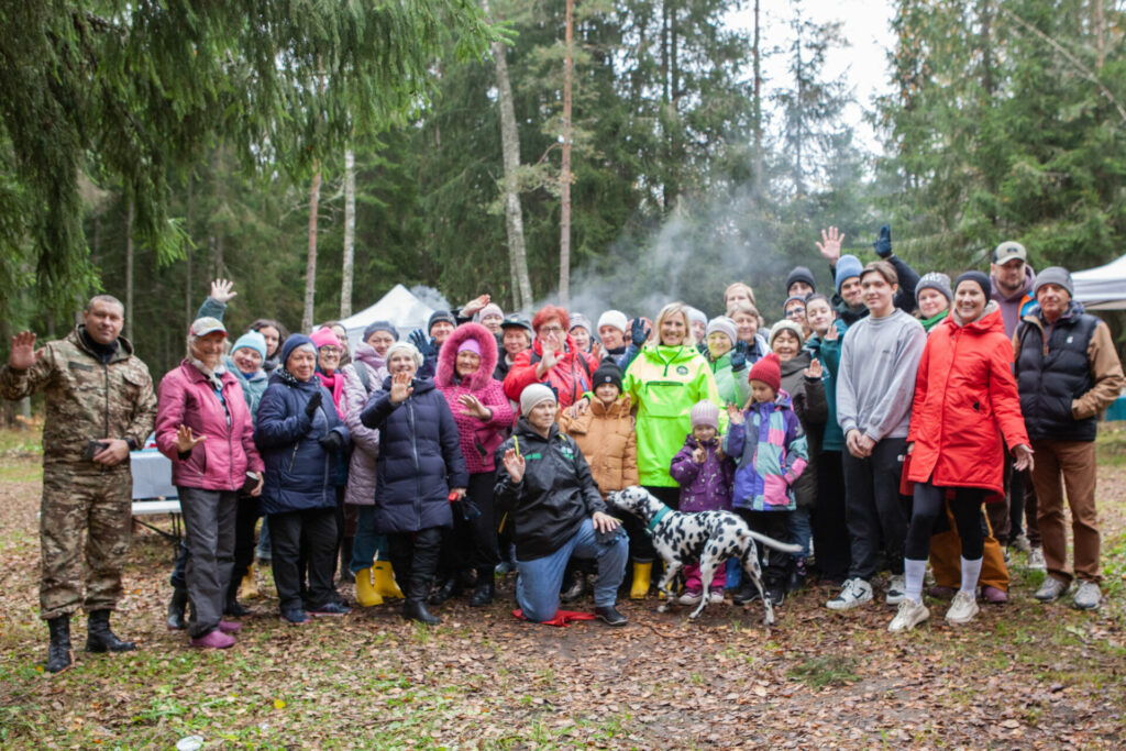 Фотоотчет с субботника в заказнике «Котельский»