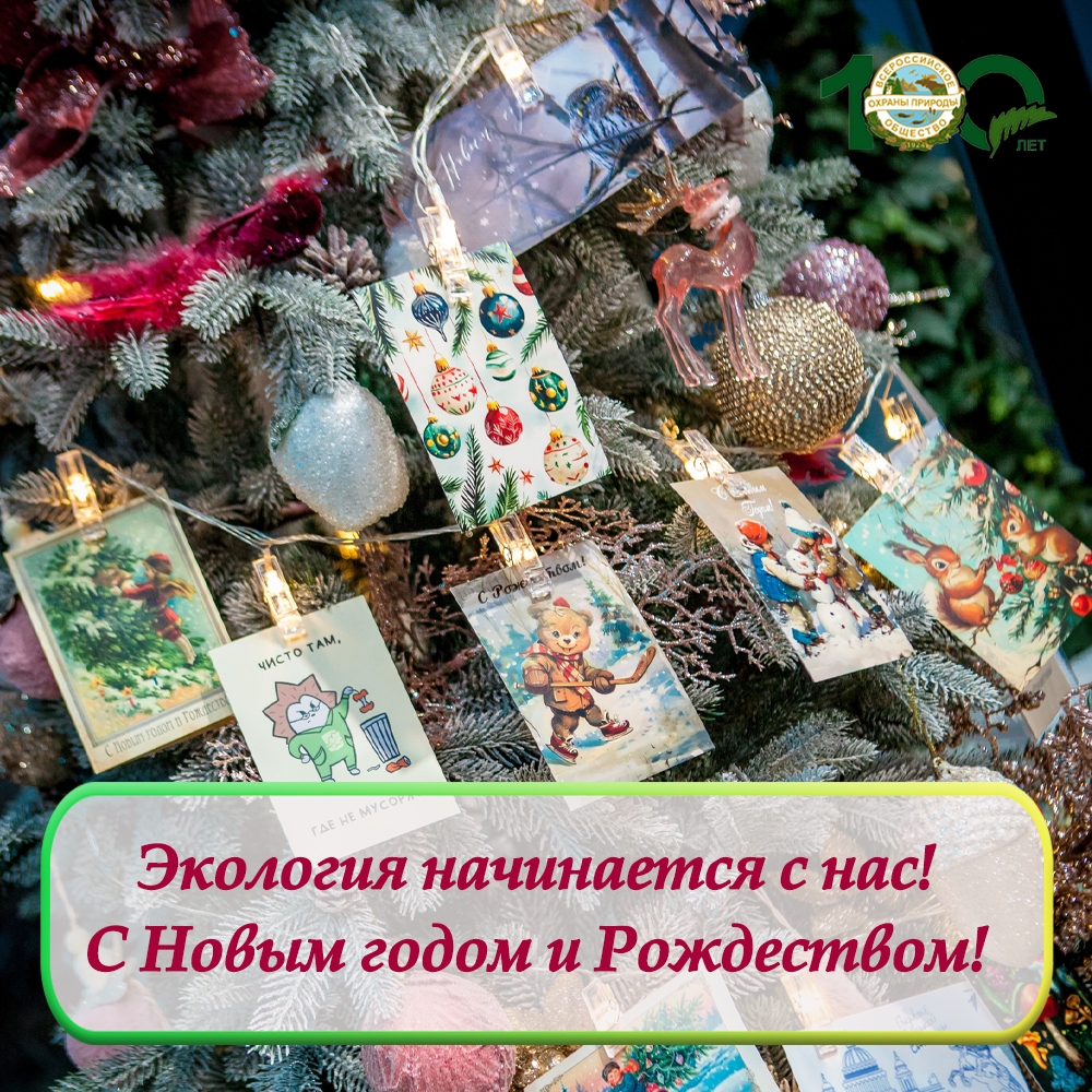 Поздравляем с Новым годом и Рождеством!