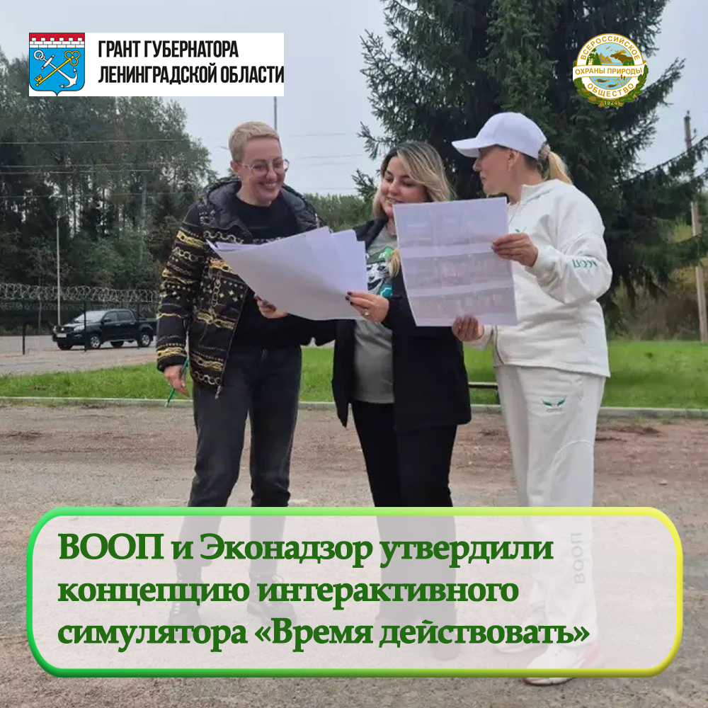 ВООП и Эконадзор утвердили концепцию интерактивного экологического симулятора «Время действовать»