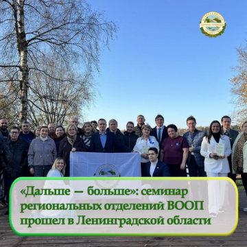 «Дальше — больше»: семинар региональных отделений ВООП  прошел в Ленинградской области